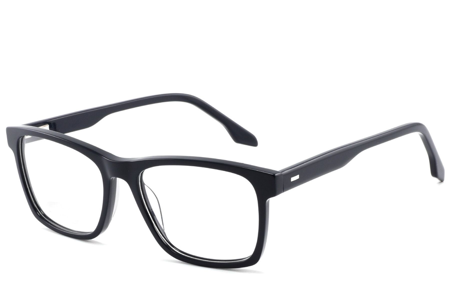 Bicchieri rettangolari in acetato blu #BS2425-1854
