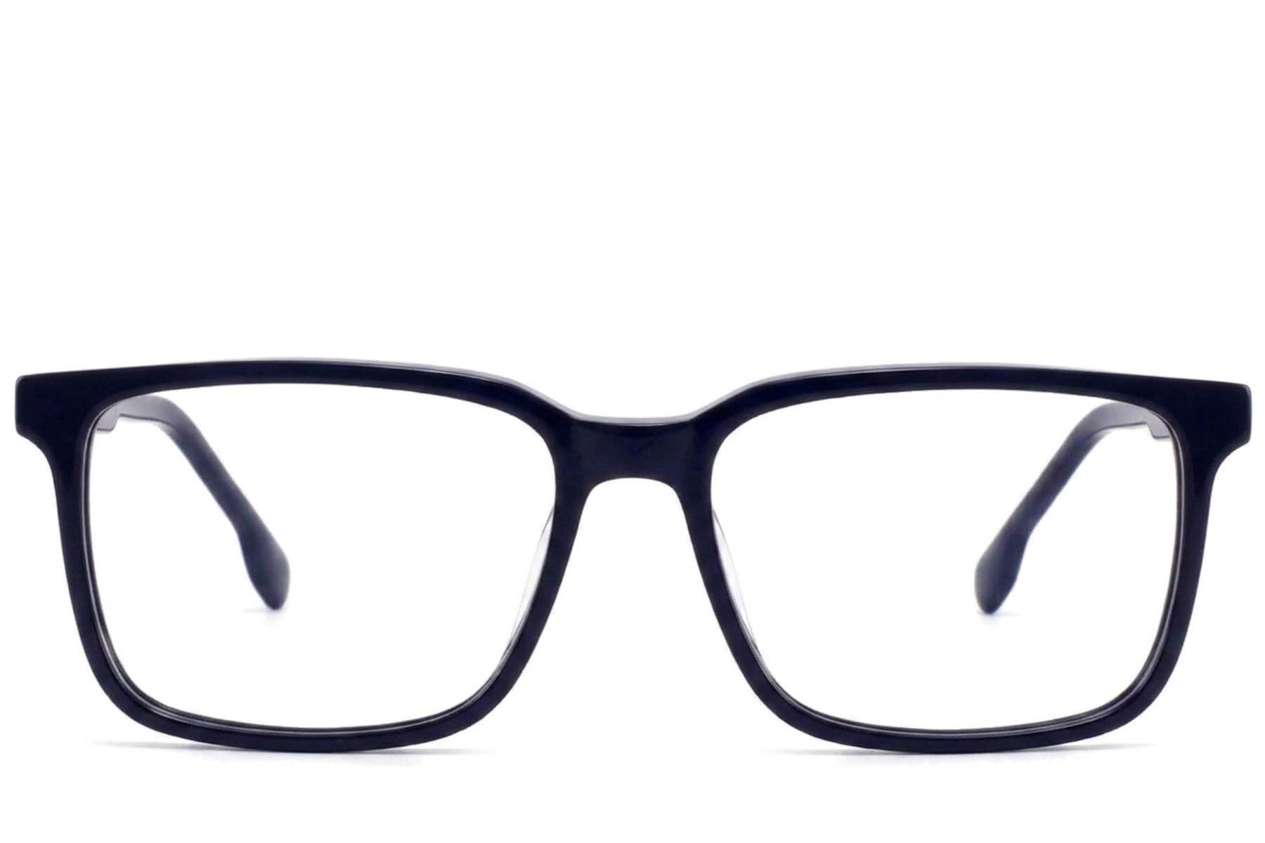 Rectangular Blue Acetate Glasses #BS2425-1860