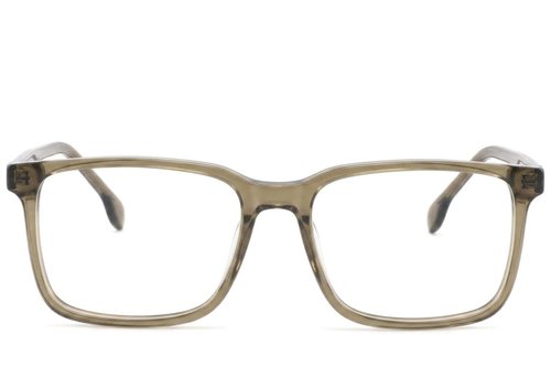 Rectangular Green Acetate Glasses #BS2425-1861