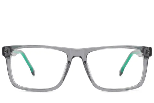 Lunettes rectangulaires en acétate gris #BS2425-1882
