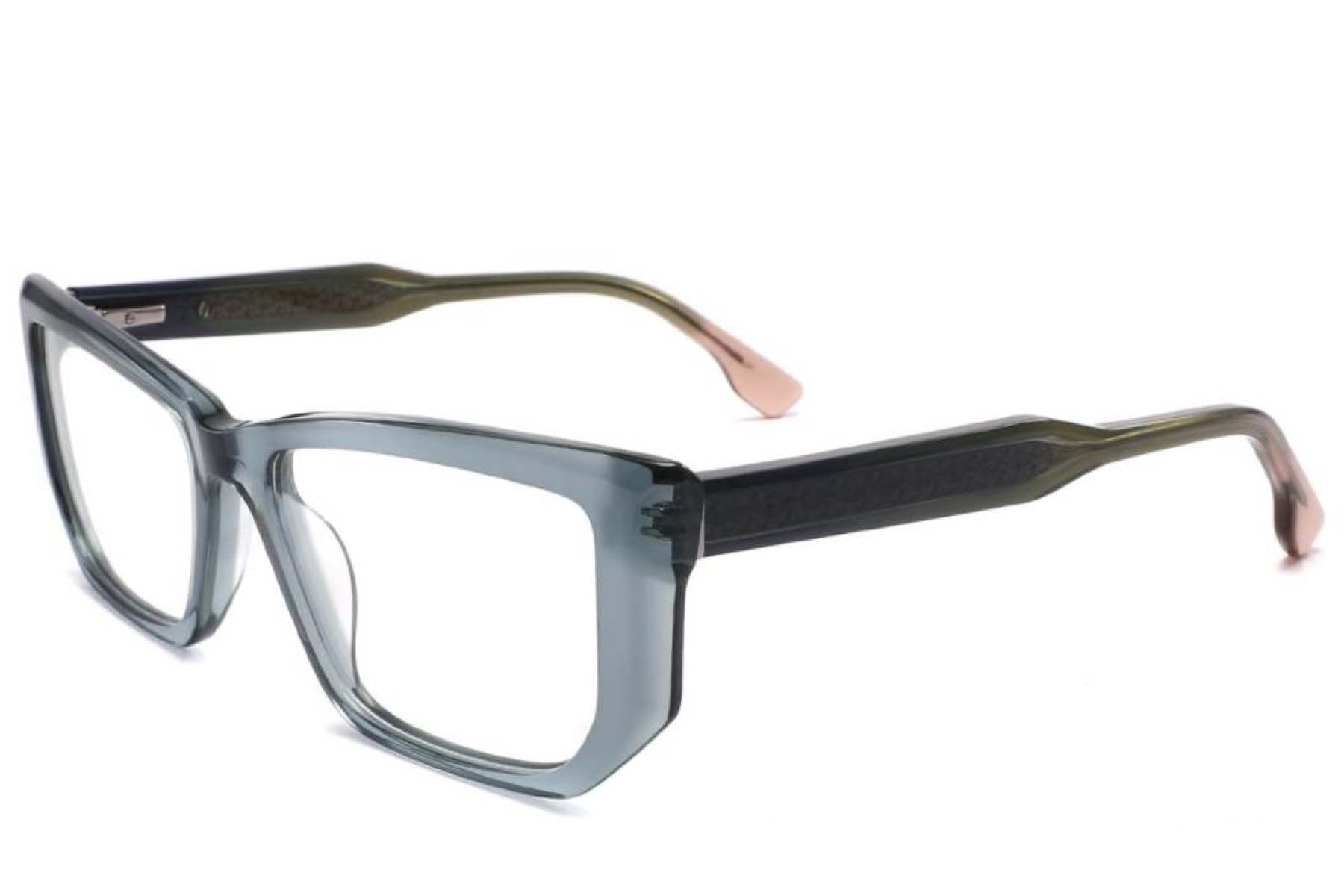 Occhiali in acetato blu farfalla #BS2425-1899