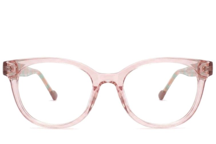 Ovale rosa Acetatbrille #BS2425-1902