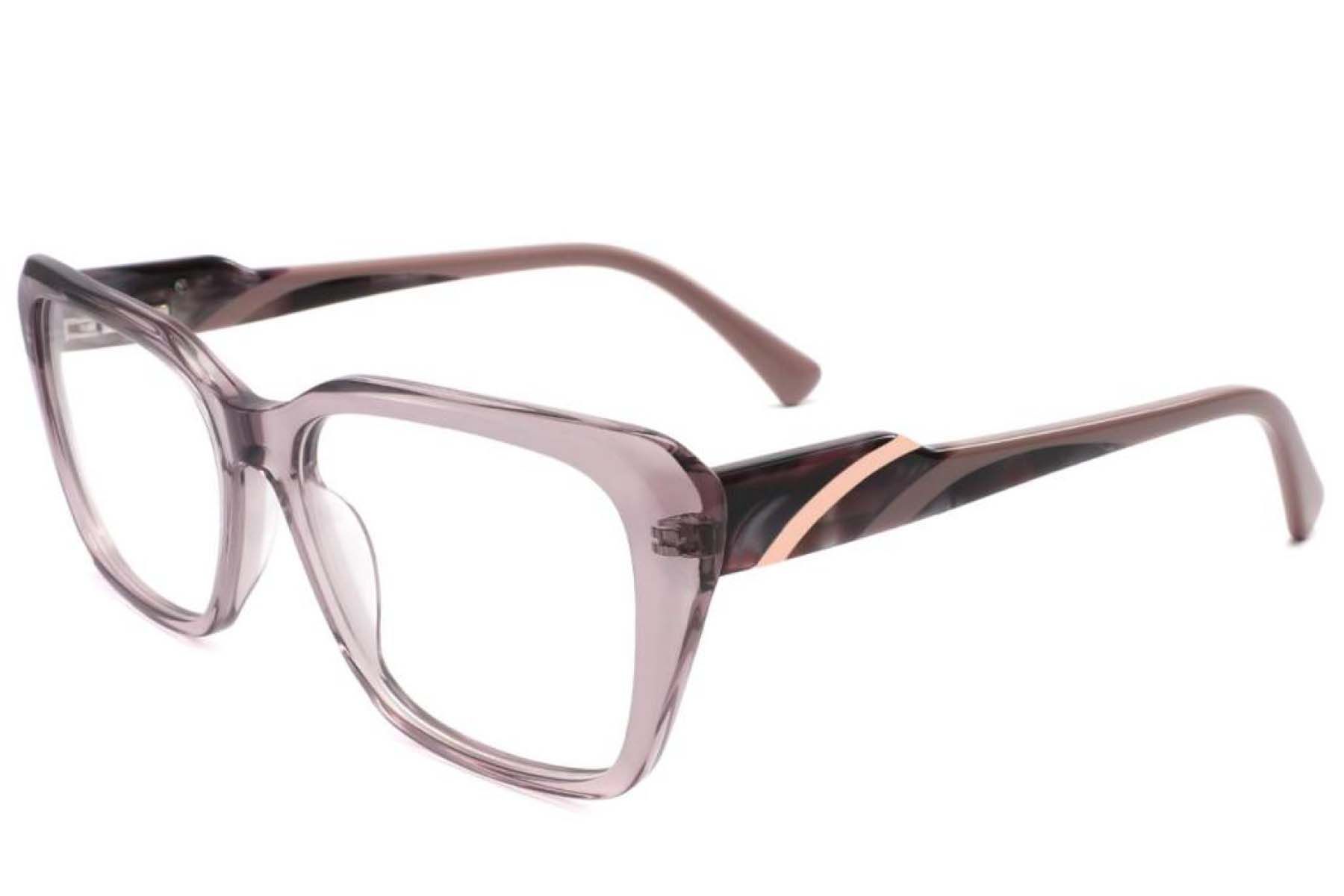 Schmetterlingsrosa Acetatgläser #BS2425-1907