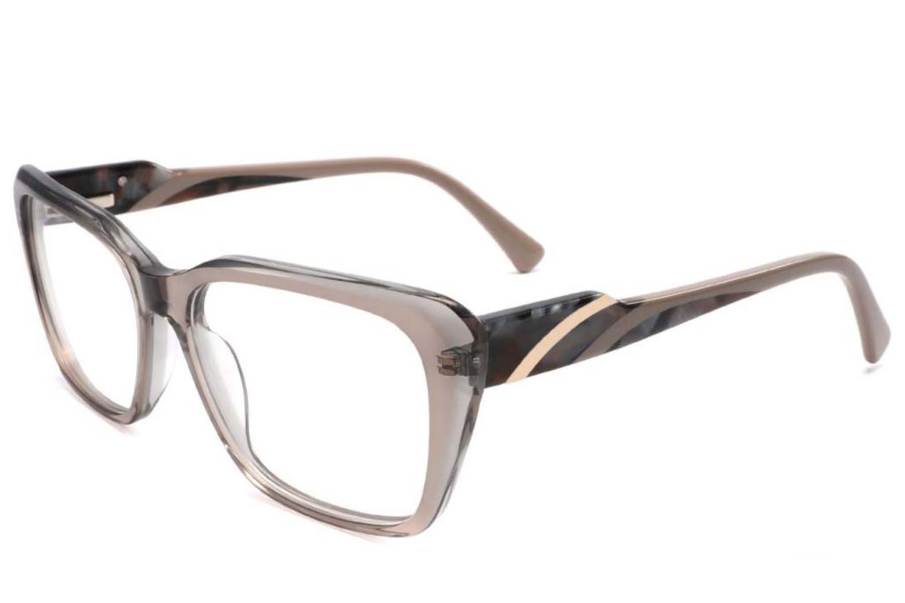 Lunettes papillon en acétate brun #BS2425-1908