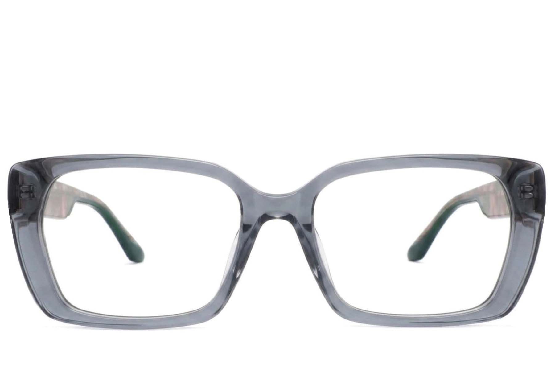 Rectangular Blue Acetate Glasses #BS2425-1913