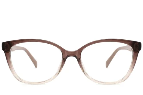 Lunettes papillon en acétate brun #BS2425-1921