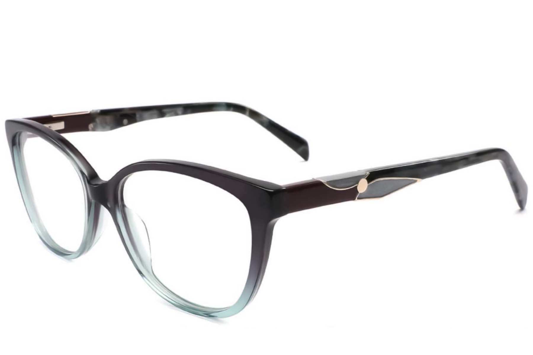Butterfly Green Acetate Glasses #BS2425-1922