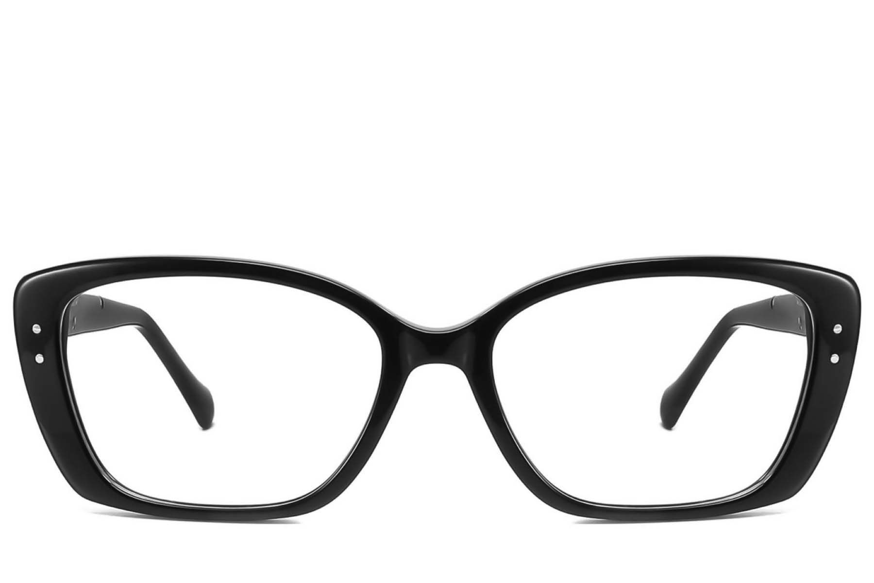 Butterfly Black Acetate Glasses #BS2425-1925