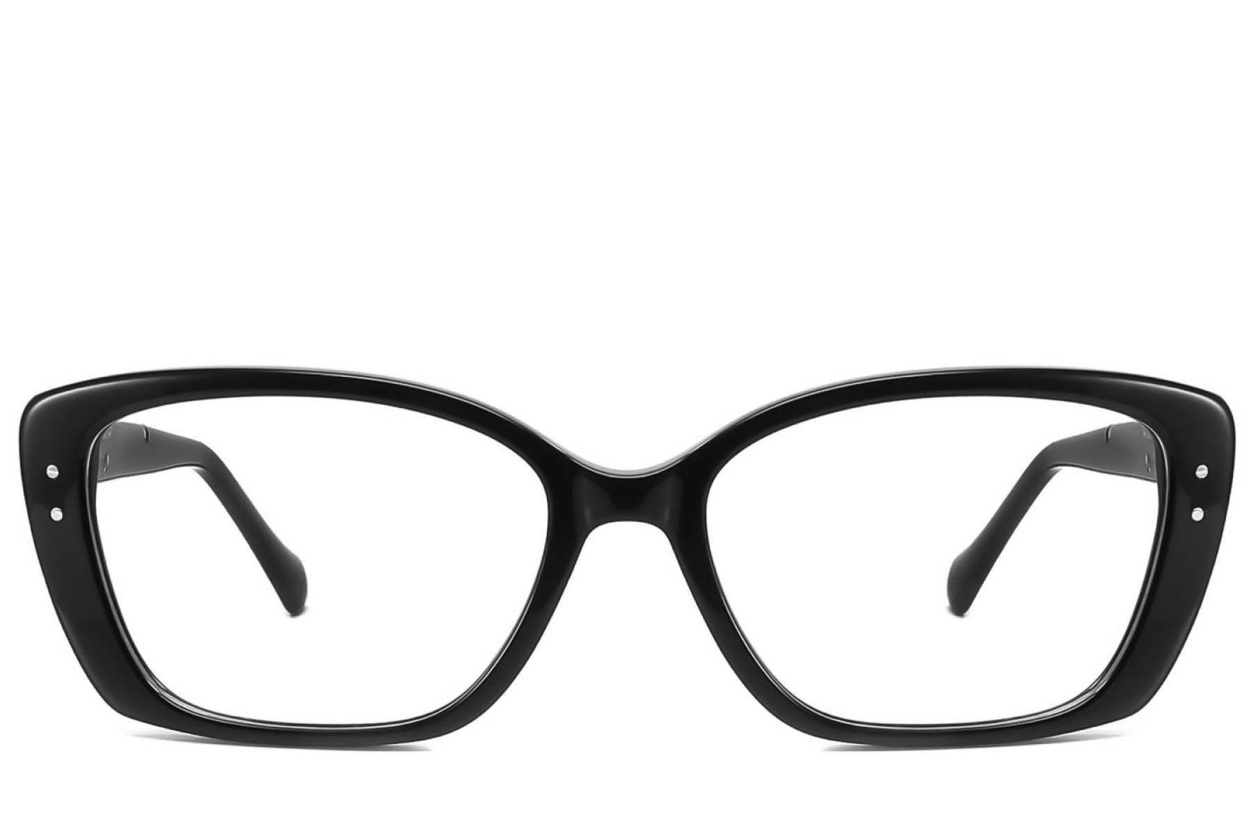 Butterfly Black Acetate Glasses #BS2425-1925