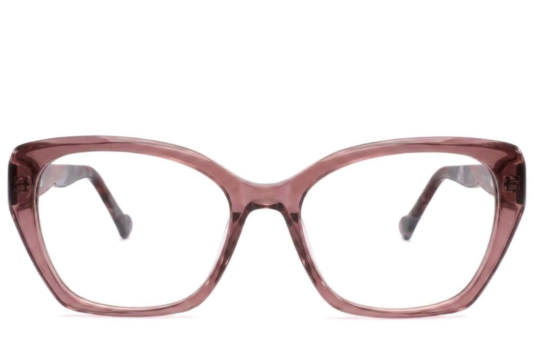 Lunettes papillon en acétate rouge #BS2425-1933