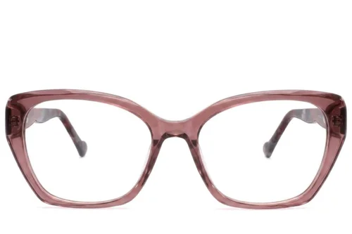 Lunettes papillon en acétate rouge #BS2425-1933
