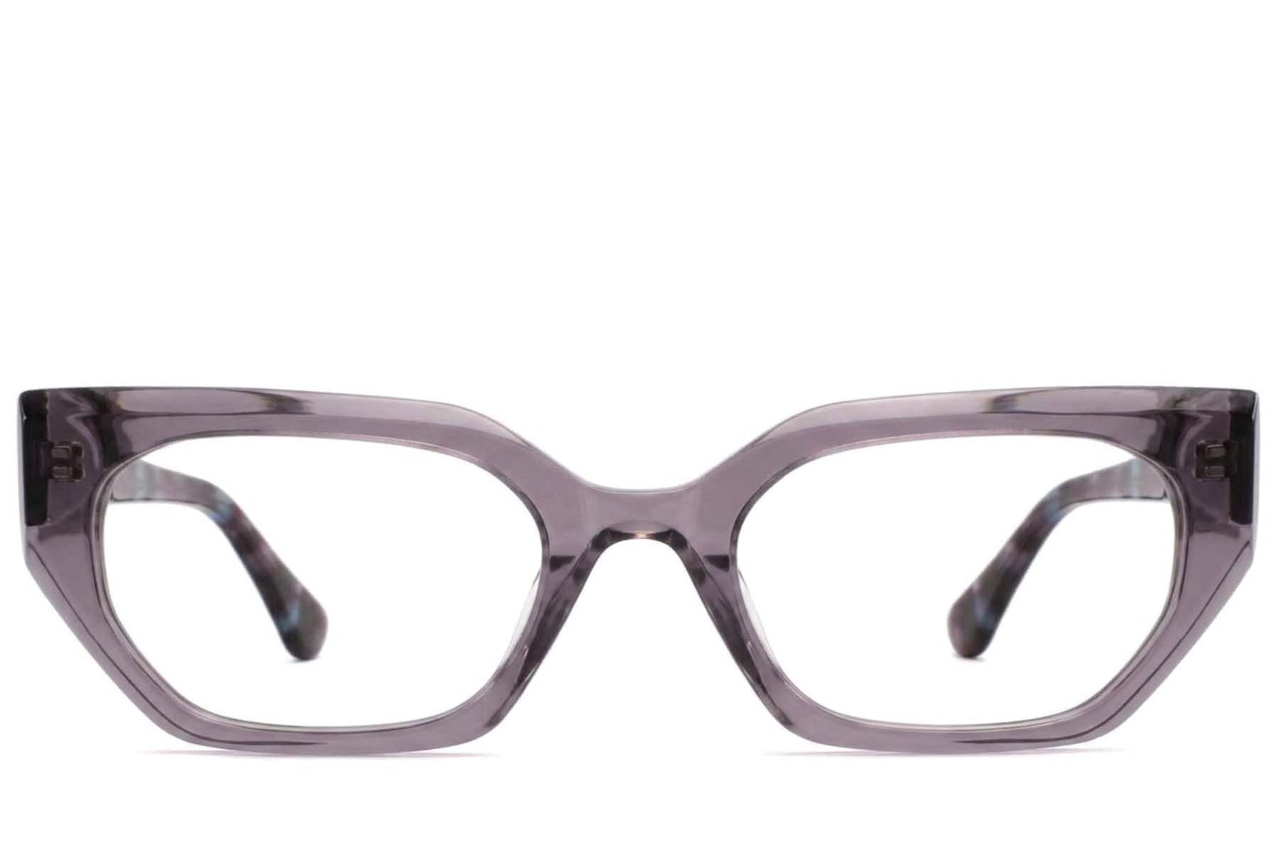 Lunettes géométriques en acétate gris #BS2425-1942