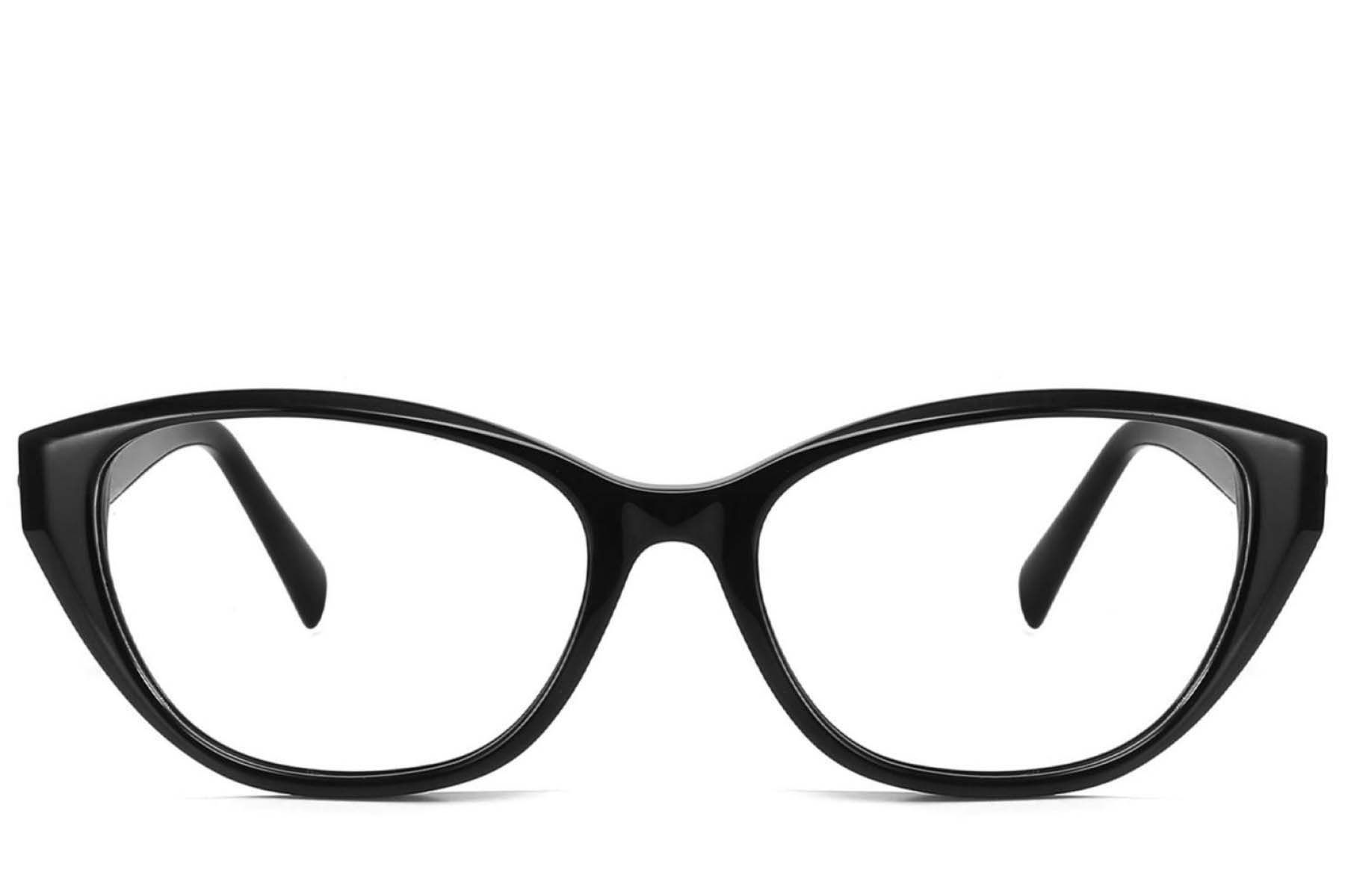 Butterfly Black Acetate Glasses #BS2425-1948