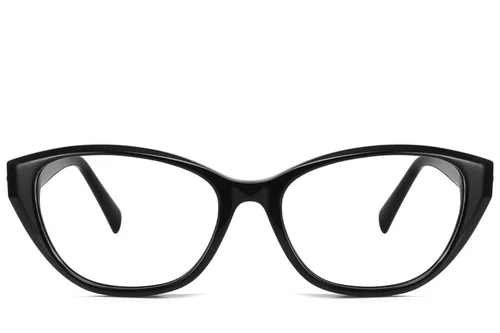 Lunettes papillon en acétate noir #BS2425-1948