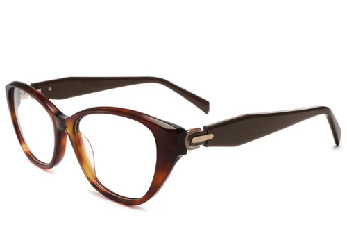 Lunettes papillon en acétate brun #BS2425-1952
