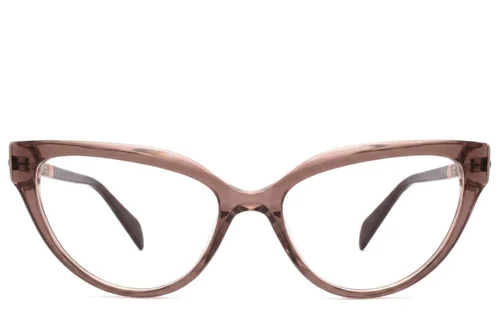 Lunettes papillon en acétate brun #BS2425-1954