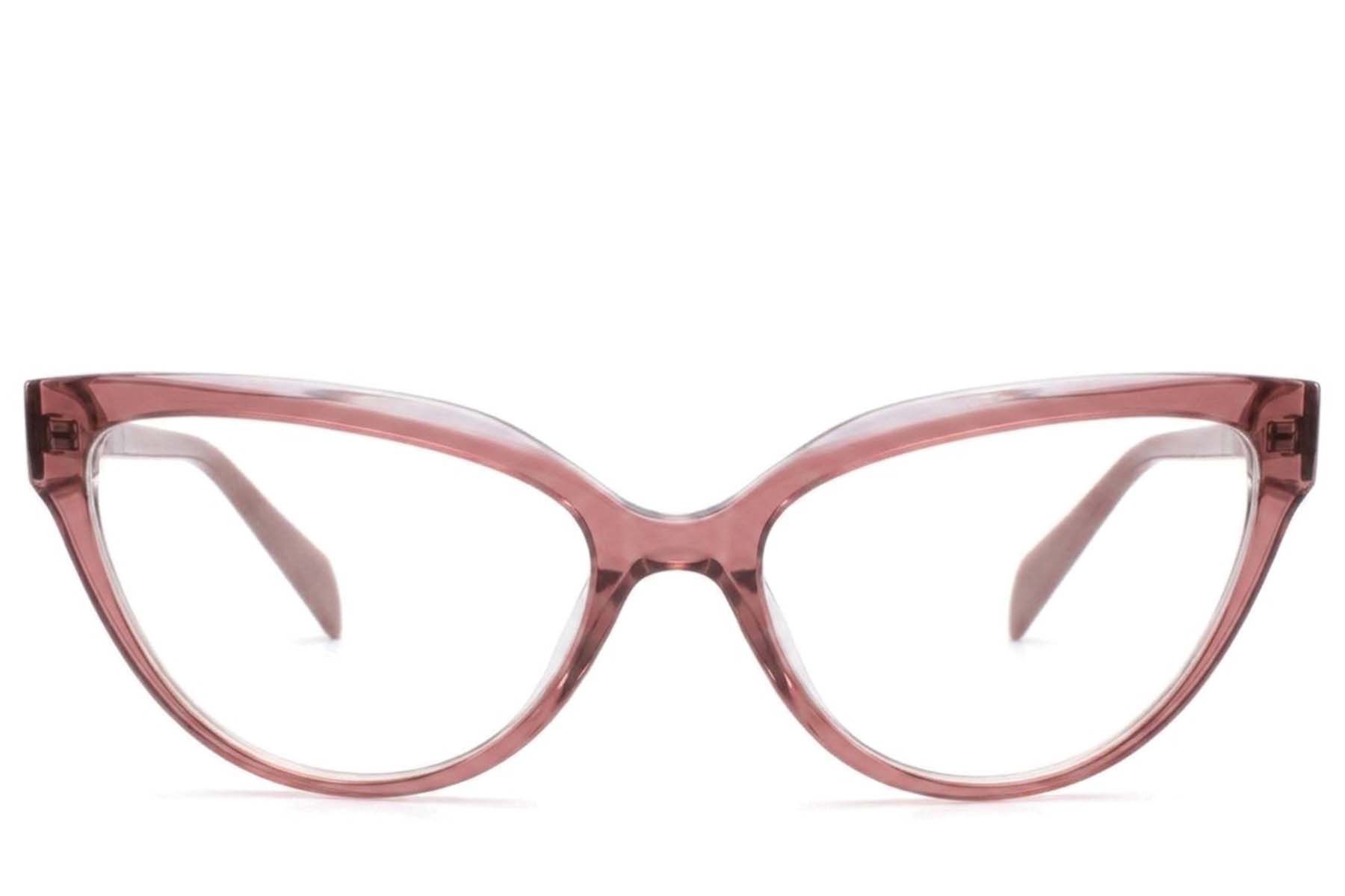 Lunettes en acétate rose papillon #BS2425-1955