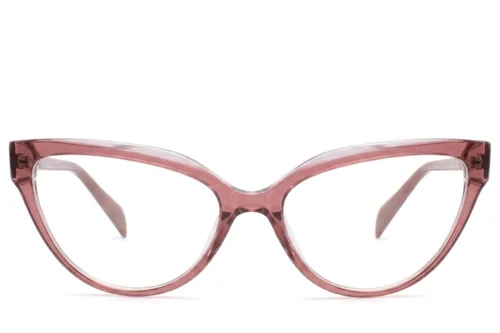 Lunettes en acétate rose papillon #BS2425-1955