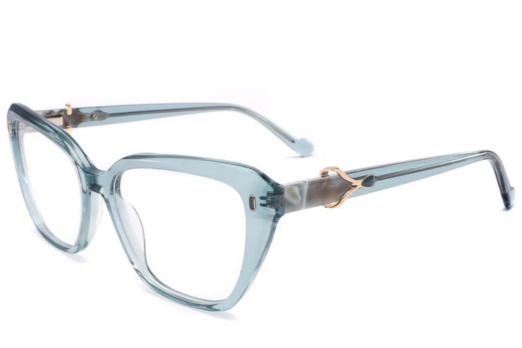 Butterfly Blue Acetate Glasses #BS2425-1963
