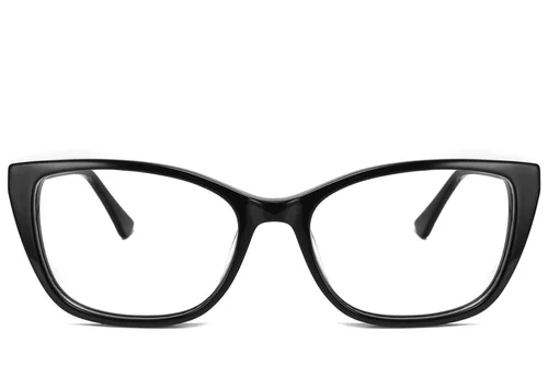 Lunettes papillon en acétate noir #BS2425-1964