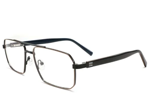 Lunettes aviateur en métal marron #BS2425-1980