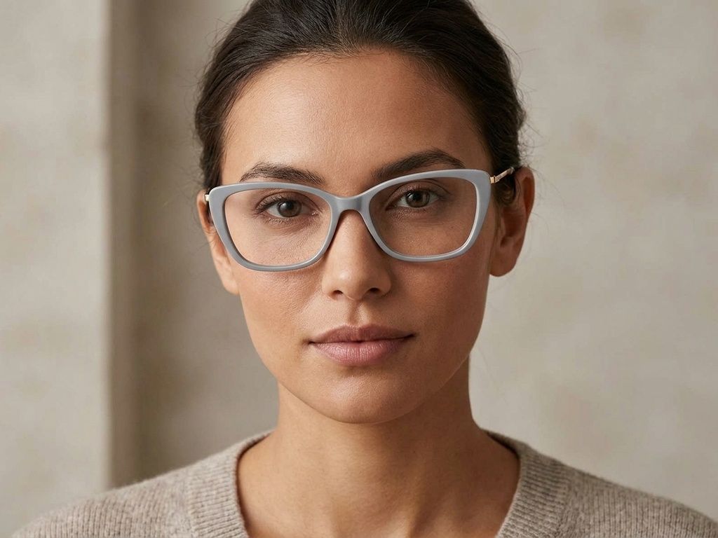 Butterfly Grey Acetate Glasses #BS2425-1989