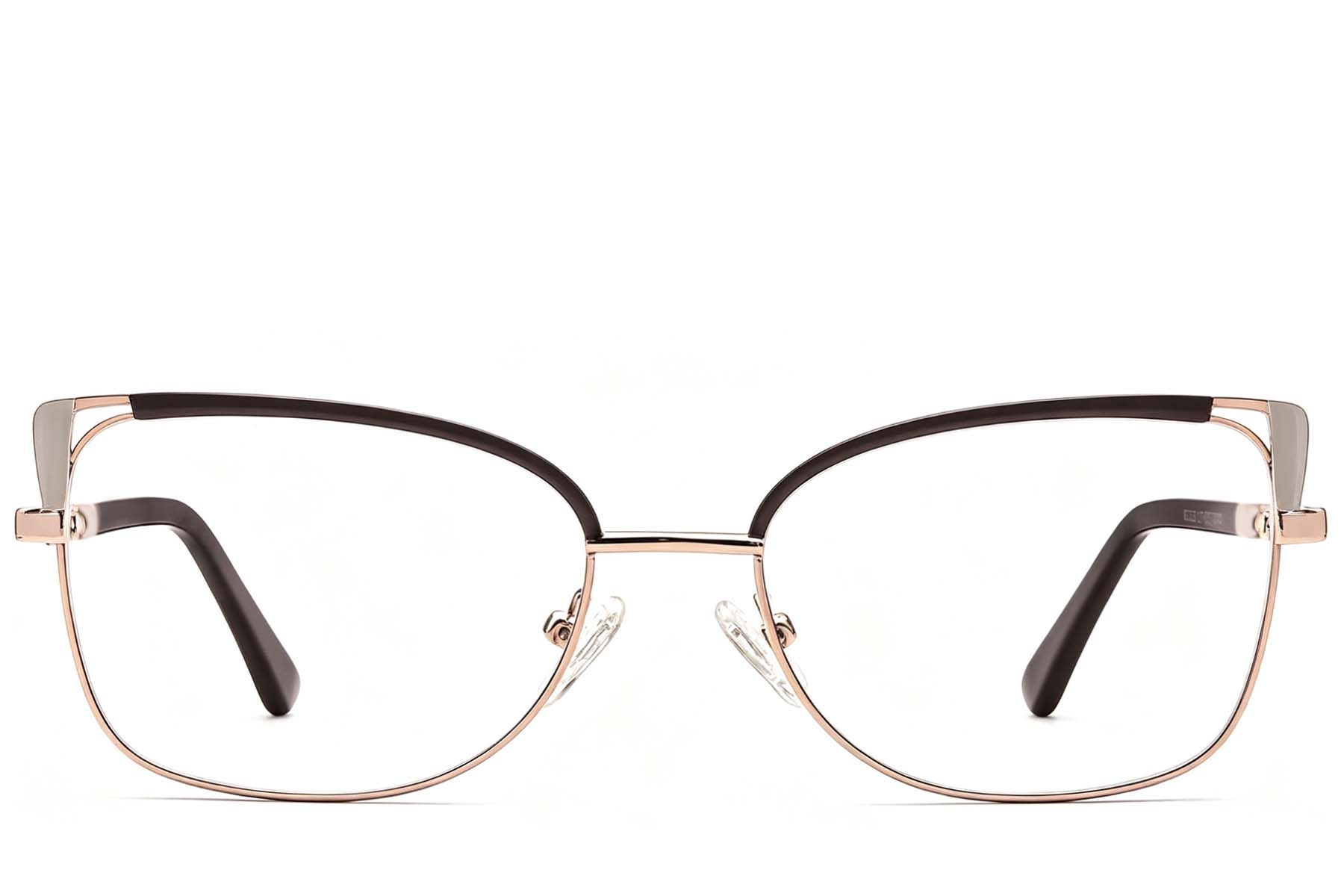 Butterfly Brown Metal Glasses #BS2425-1991