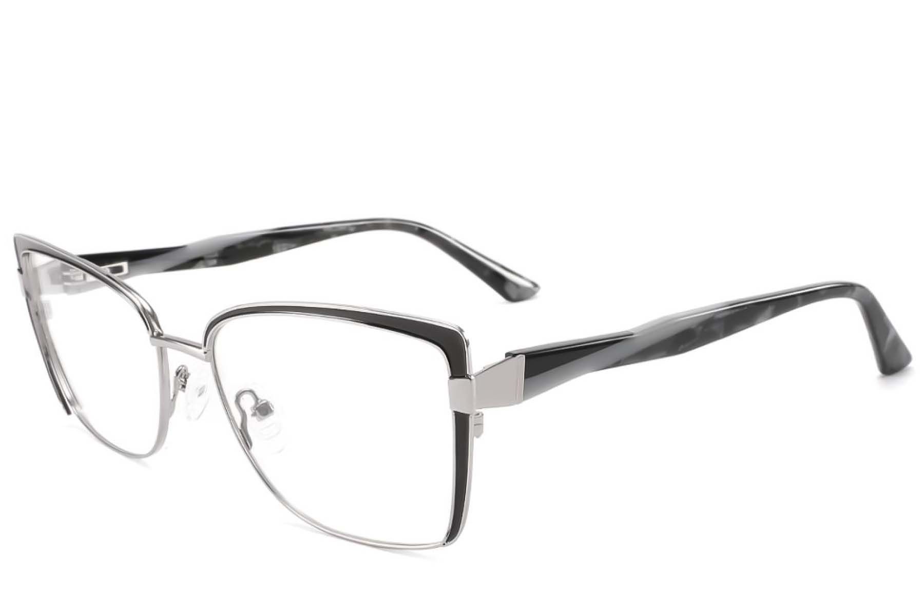 Butterfly Black Metal Glasses #BS2425-2006