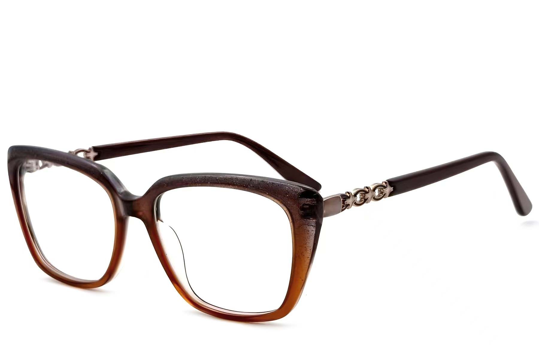 Schmetterlingsbraune Acetatgläser #BS2425-2010