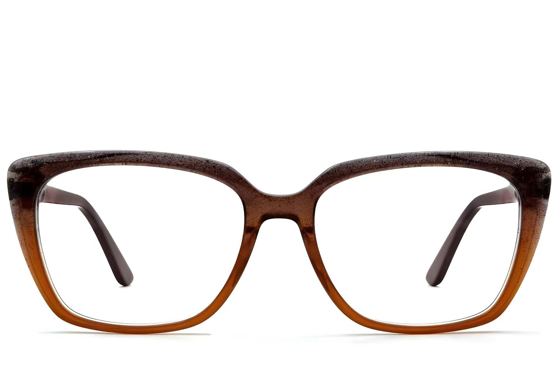 Schmetterlingsbraune Acetatgläser #BS2425-2010