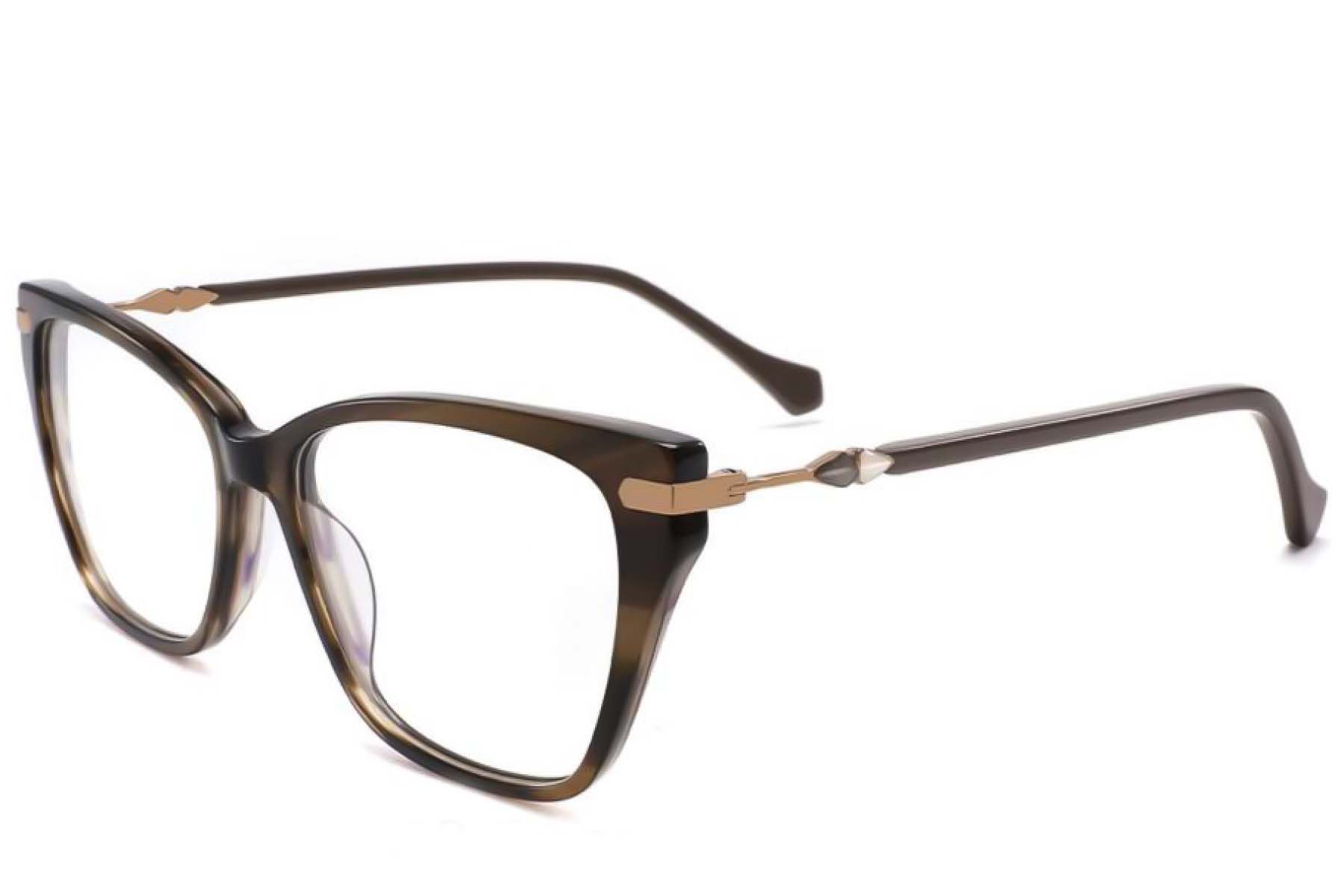 Butterfly Brown Acetate Glasses #BS2425-2011