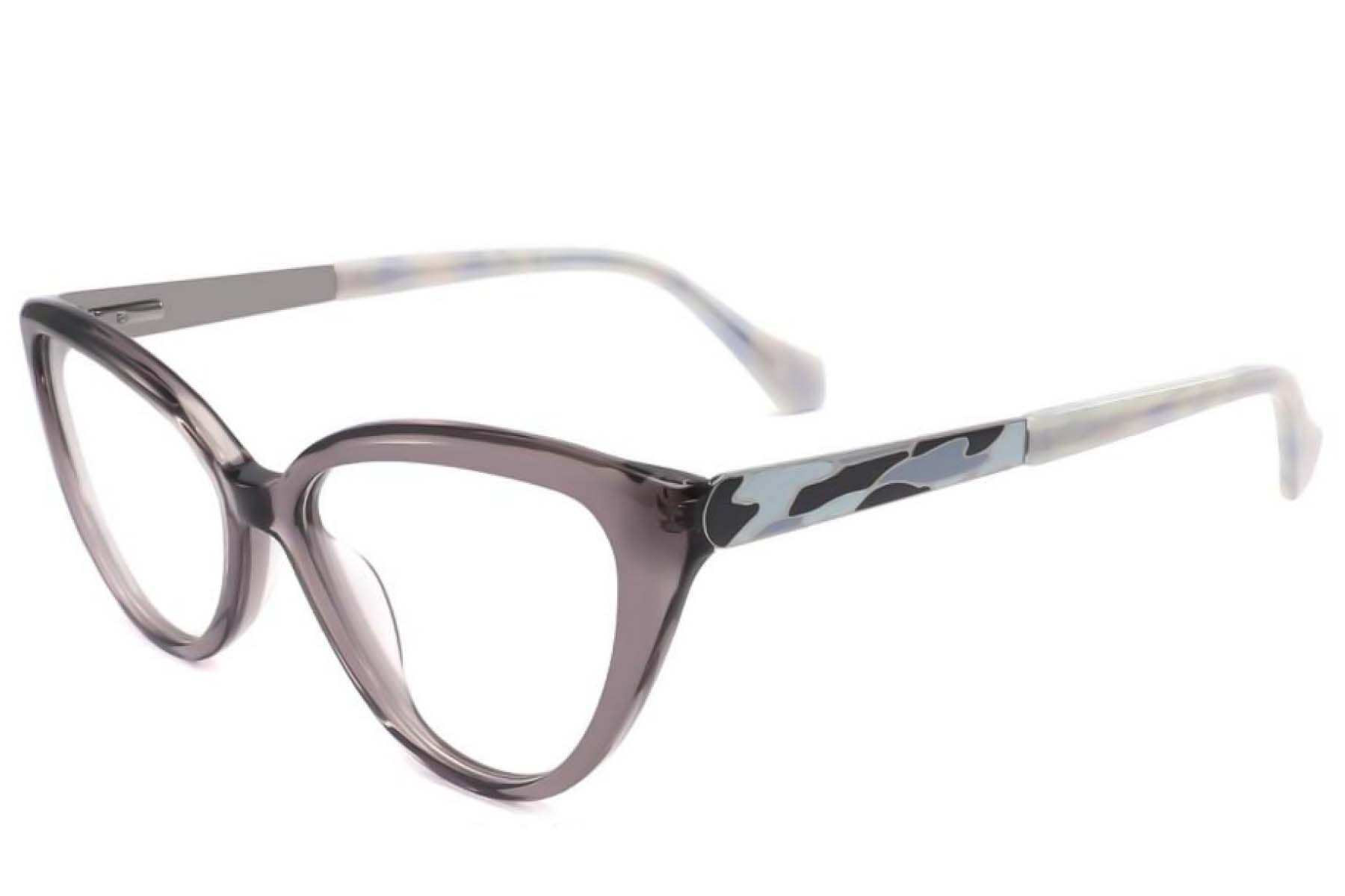 Butterfly Grey Acetate Glasses #BS2425-2016