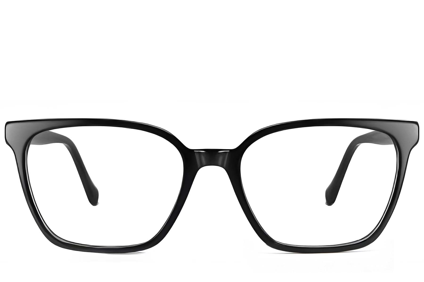 Butterfly Black Acetate Glasses #BS2425-2017