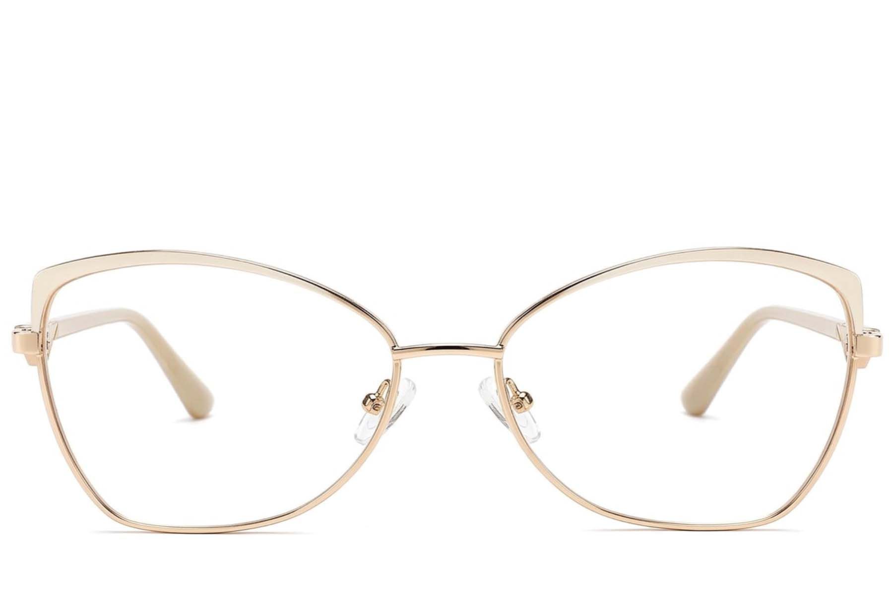 Butterfly Golden Metal Glasses #BS2425-2023
