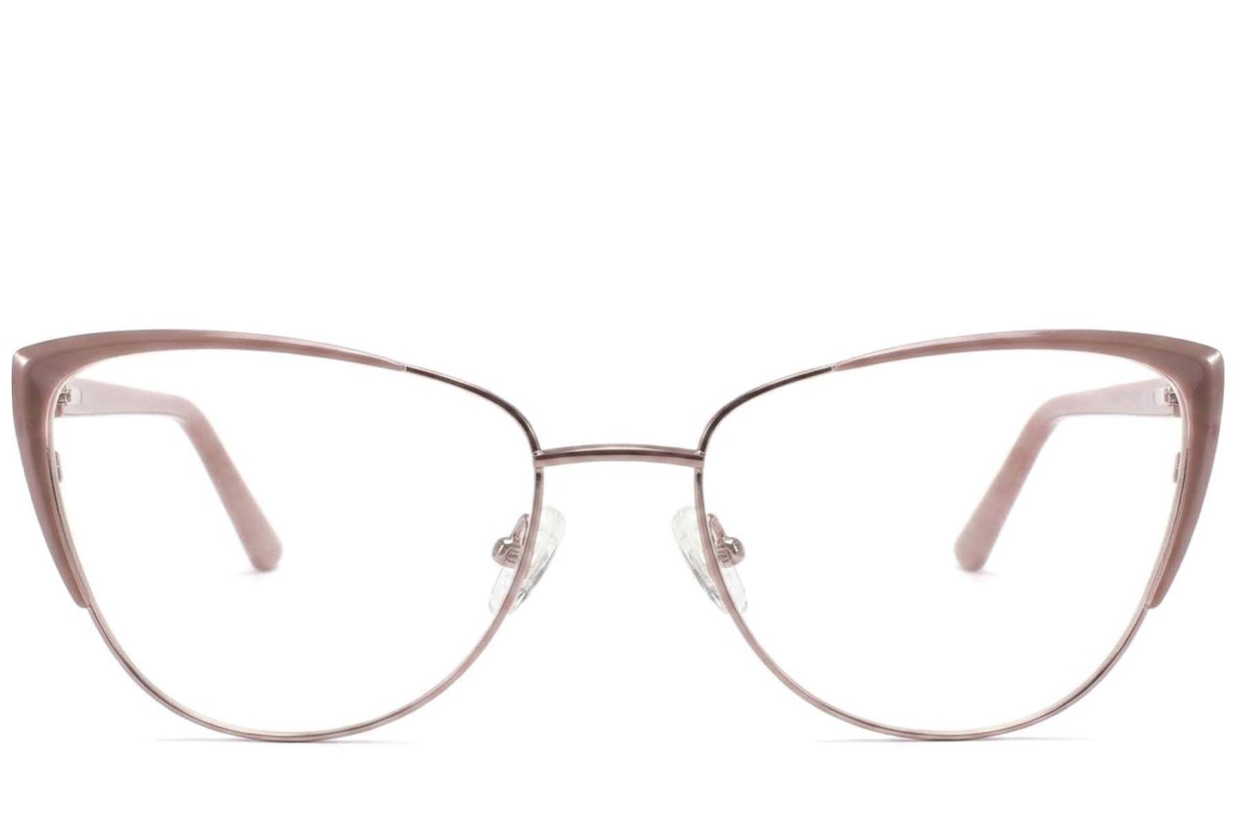 Butterfly Brown Metal Glasses #BS2425-2025