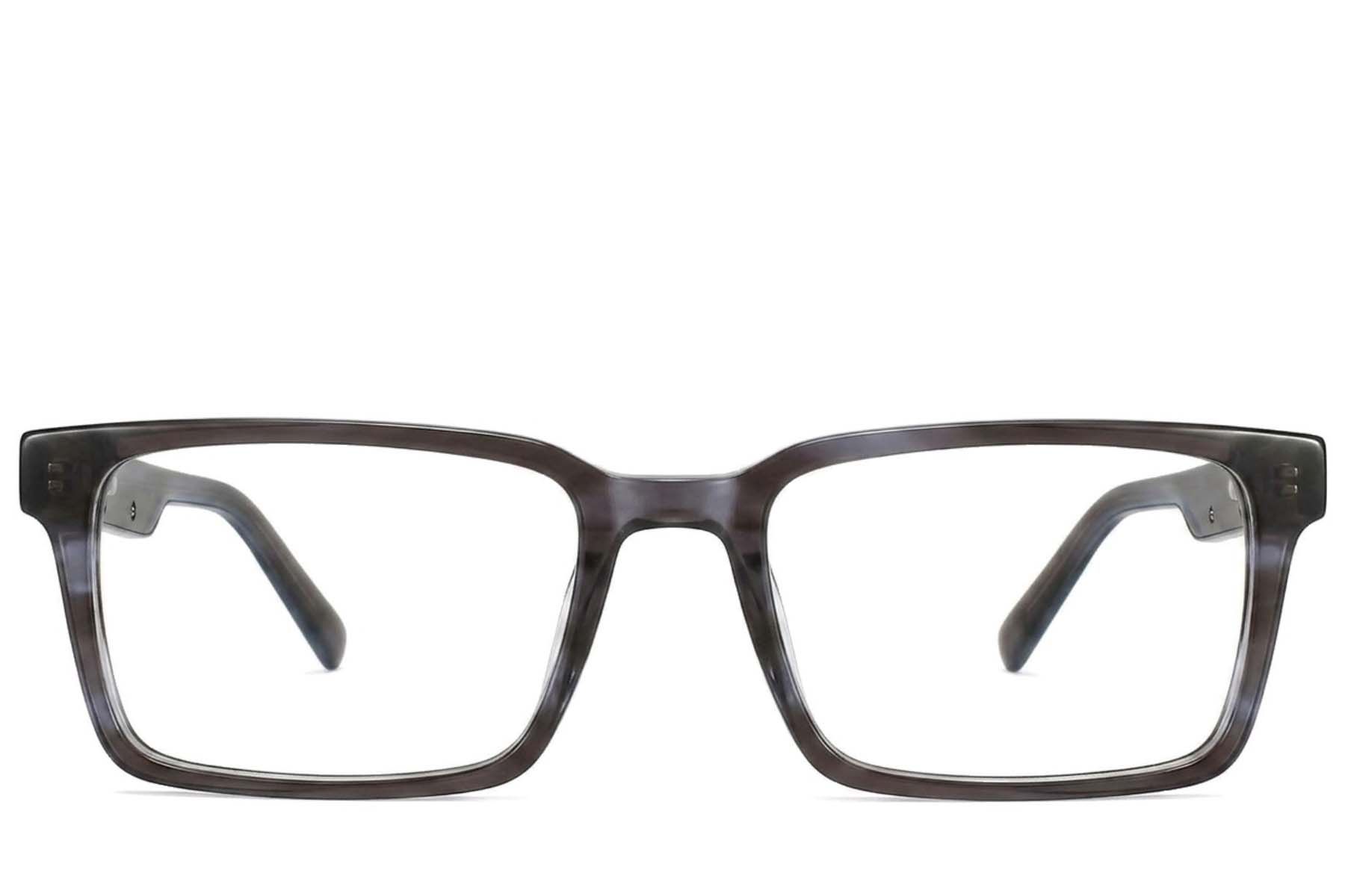 Rectangular Grey Acetate Glasses #BS2425-2032