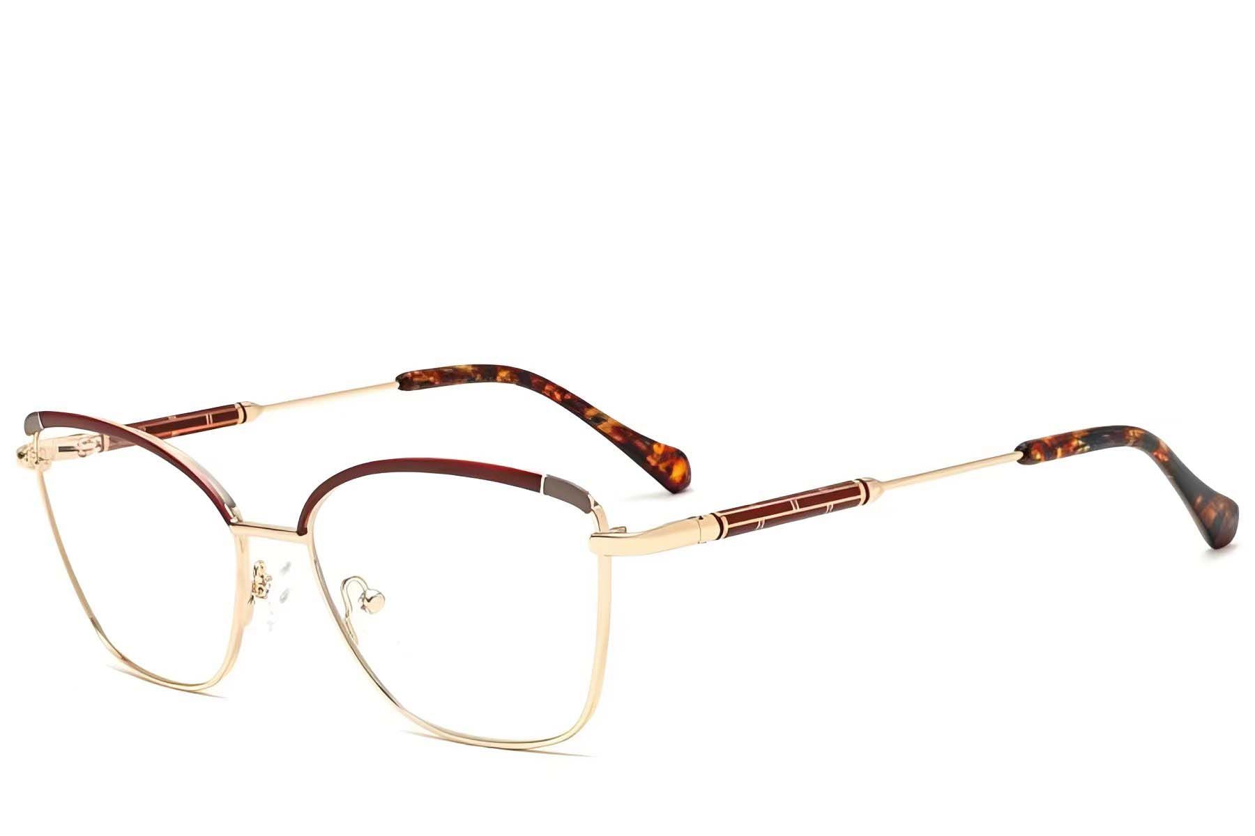Butterfly Golden Metal Glasses #BS2425-2039