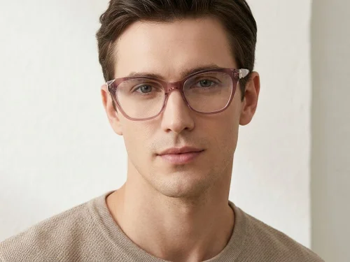 Lunettes en acétate rose papillon #BS2425-2040