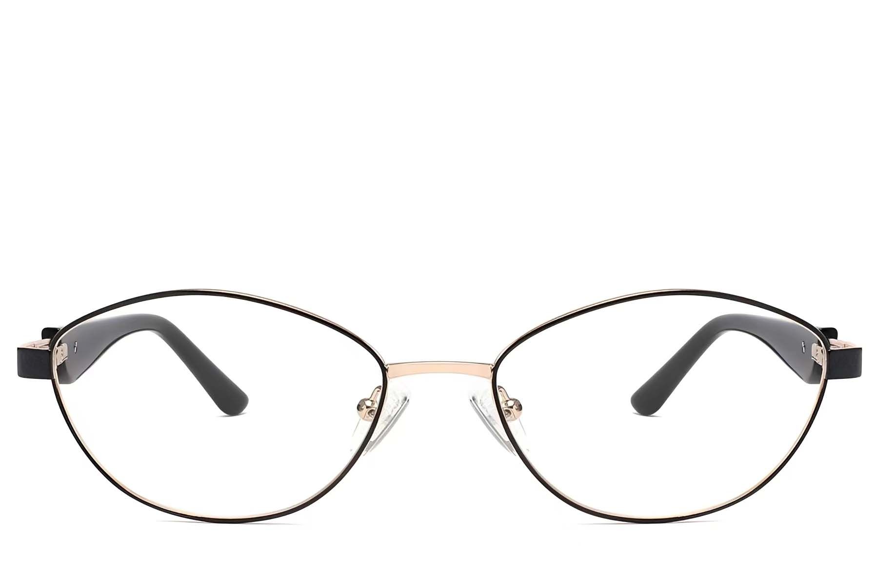 Occhiali Butterfly in metallo nero #BS2425-2045