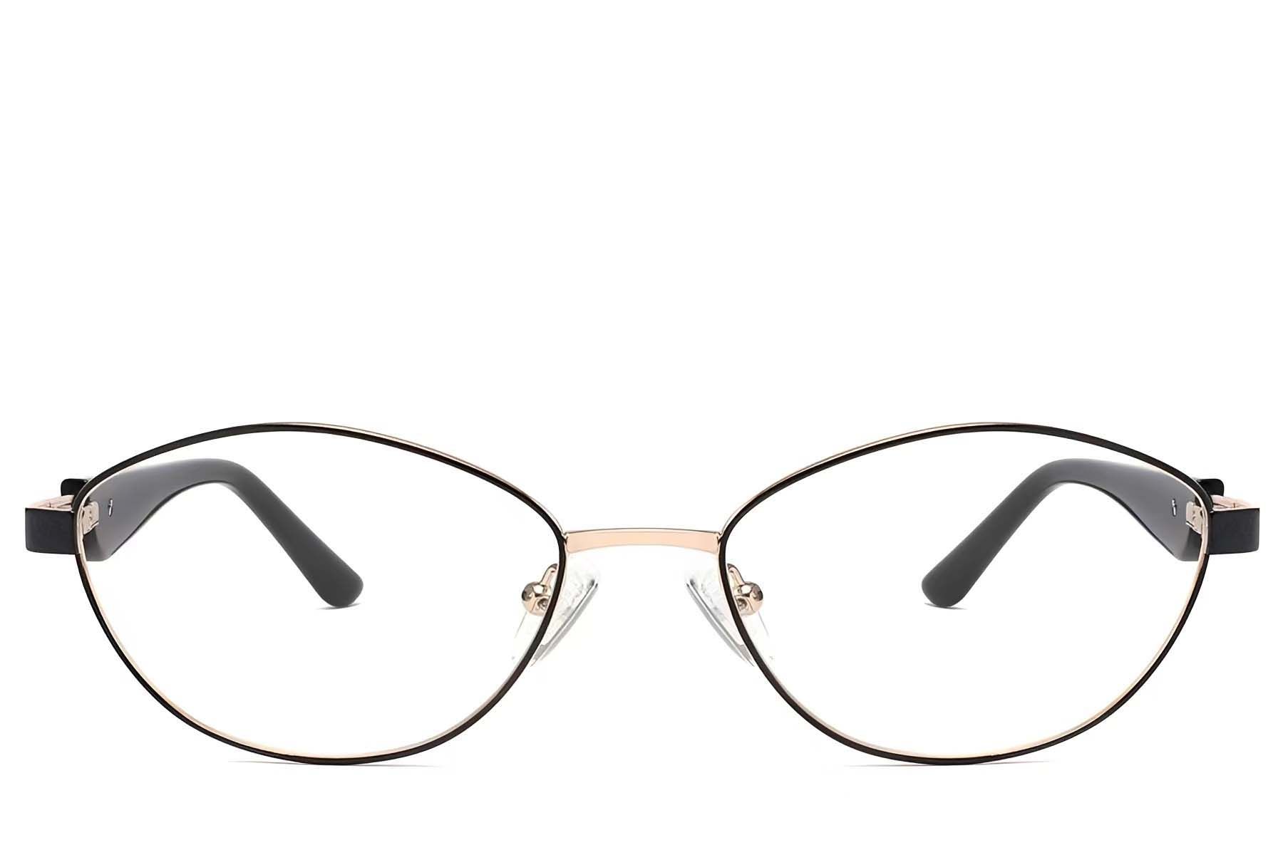 Butterfly Black Metal Glasses #BS2425-2045