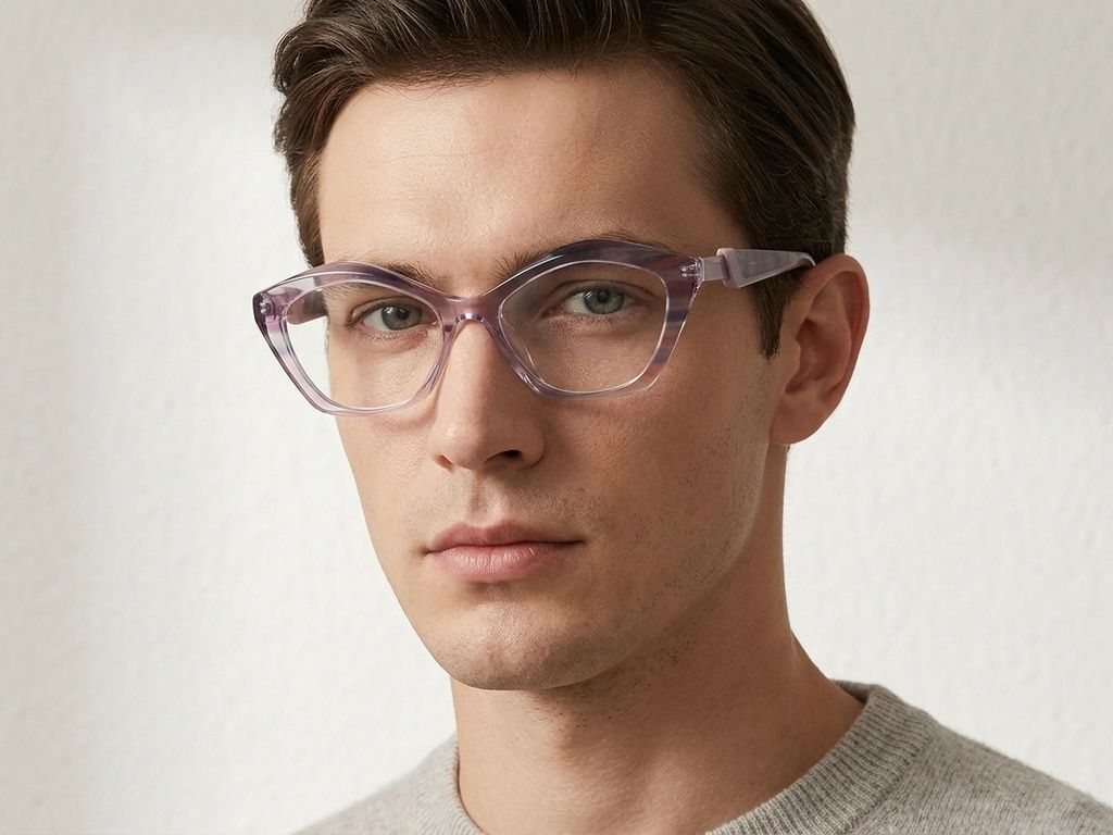 Butterfly Pink Acetate Glasses #BS2425-2048