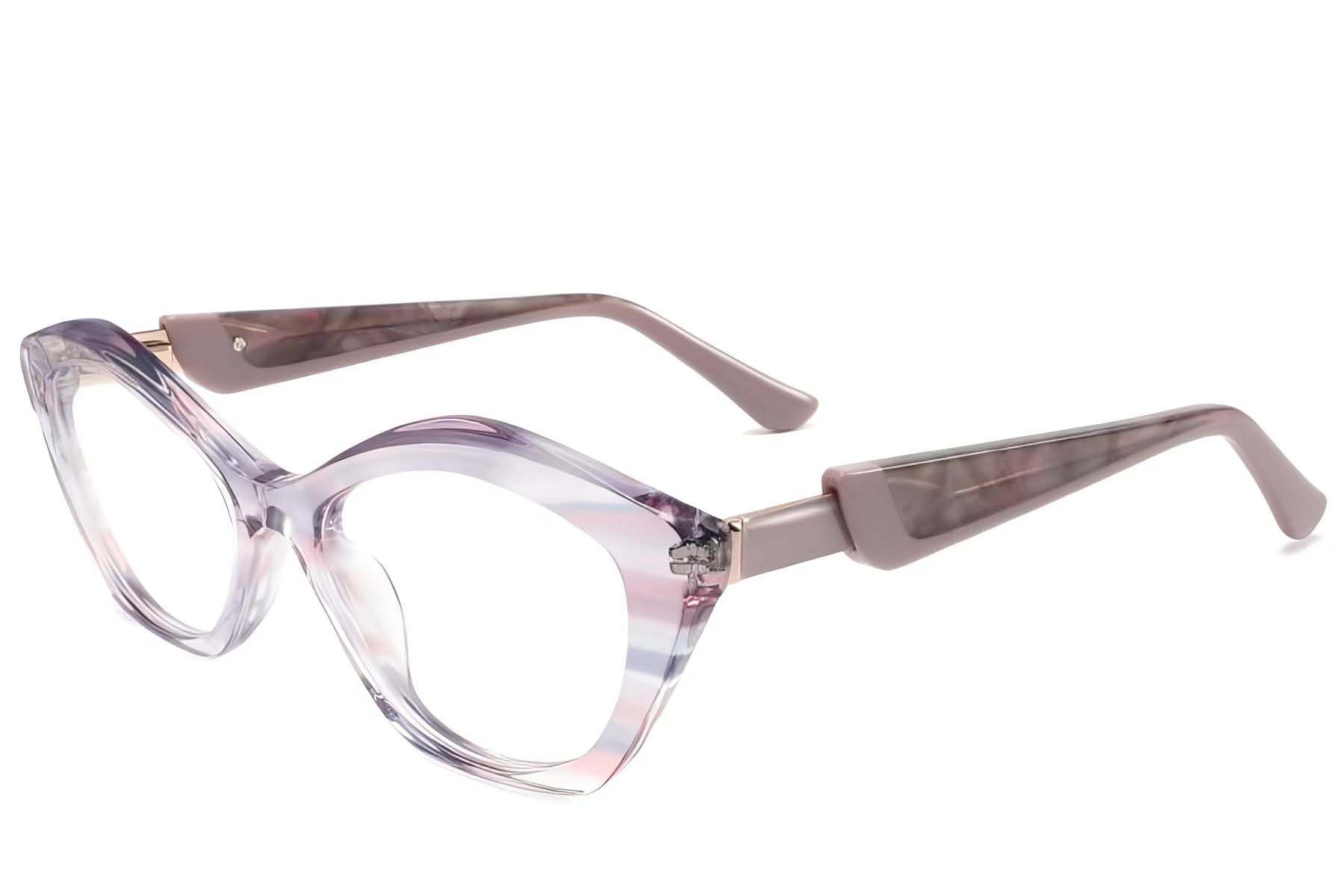 Vasos de acetato rosa con mariposa #BS2425-2048