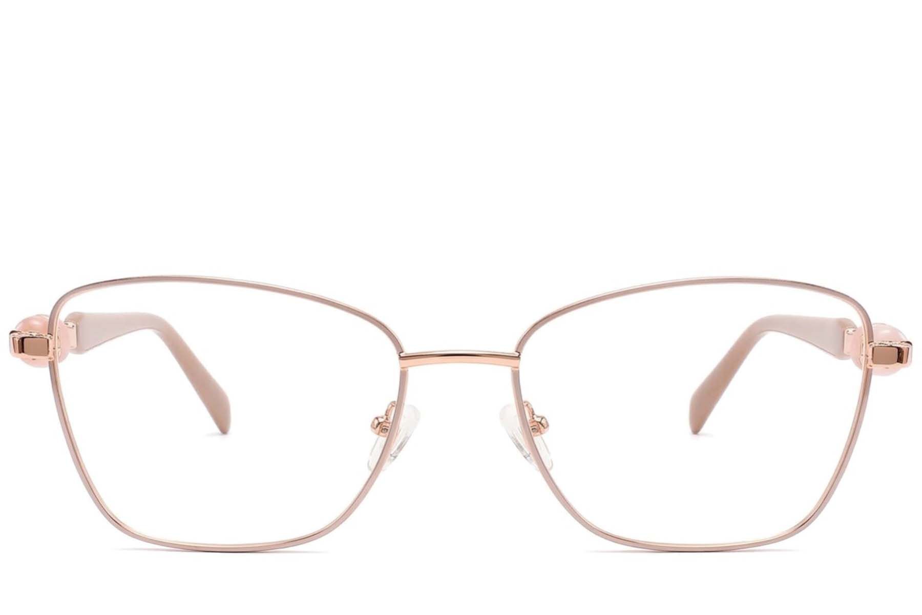 Lunettes papillon roses en métal #BS2425-2060