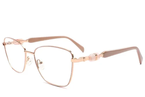 Lunettes papillon roses en métal #BS2425-2060