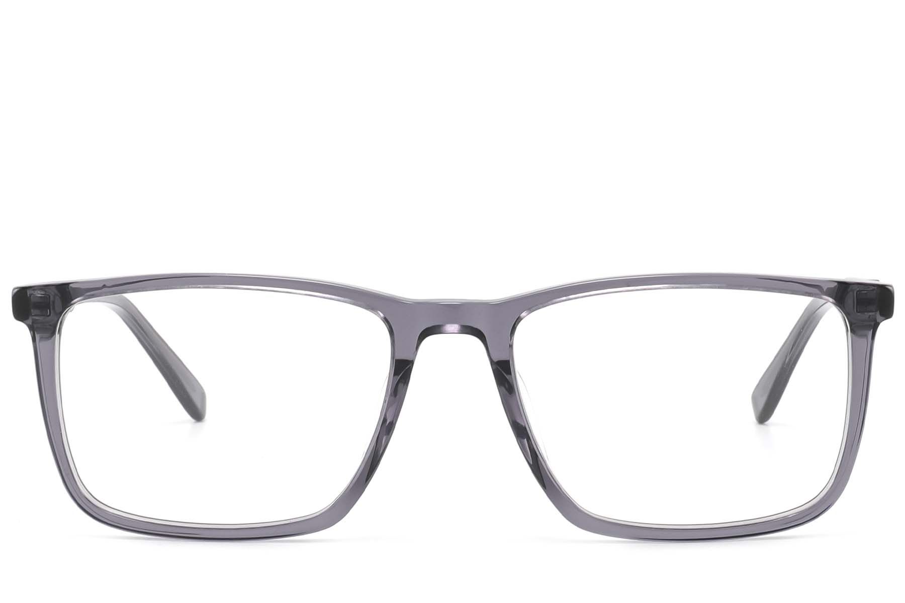 Rectangular Grey Acetate Glasses #BS2425-2088