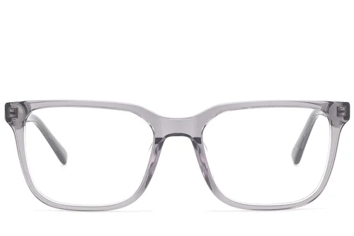 Lunettes rectangulaires en acétate gris #BS2425-2092