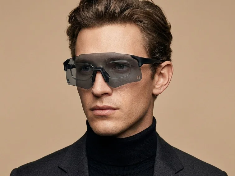 Aviator Black Plastic Sunglasses #BS2426-0001