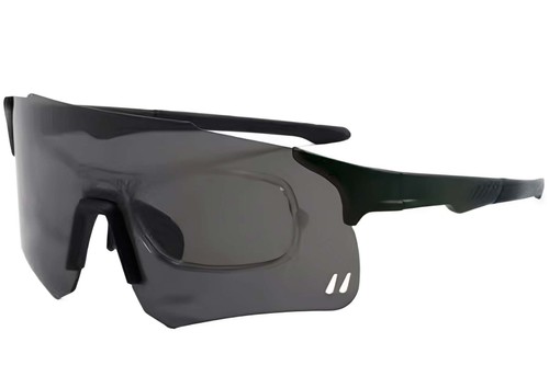 Aviator Black Plastic Sunglasses #BS2426-0001