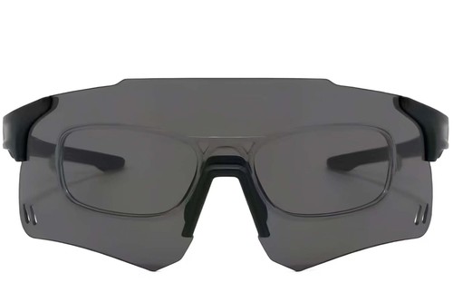 Aviator Black Plastic Sunglasses #BS2426-0001