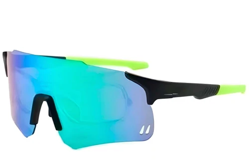 Aviator Black Plastic Sunglasses #BS2426-0002